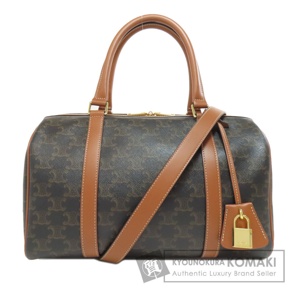 Celine Macadam Boston bag leather